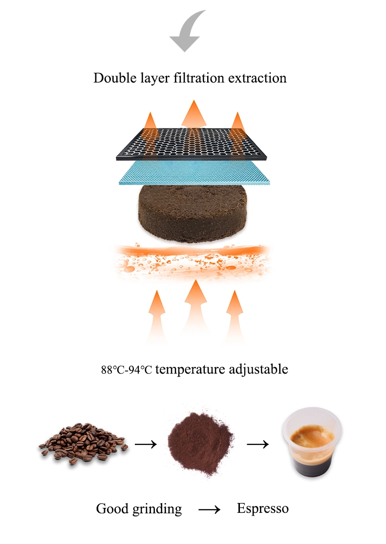 Fully Automatic Bean to Cup Instant Coffee Vending Machine Factory